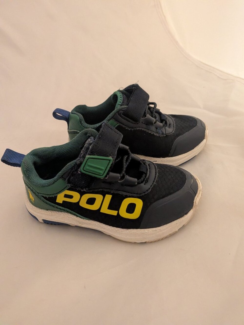 Polo Ralph Lauren toddler shoe size 7 Blue Green - Picture 2 of 11